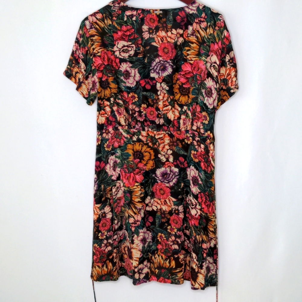Billabong Sunflower Floral Dress Size Medium - Picture 6 of 11